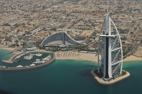 Burj Al-Arab of the world's 3rd most travel city - Dubai